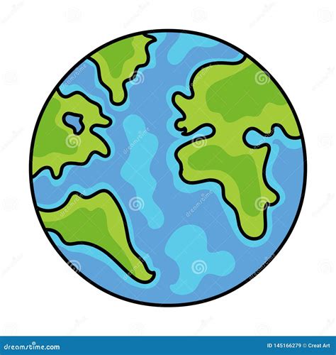 dessin de la terre